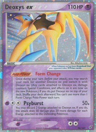 Deoxys ex (Attack Forme) 98/107 - [Deoxys]