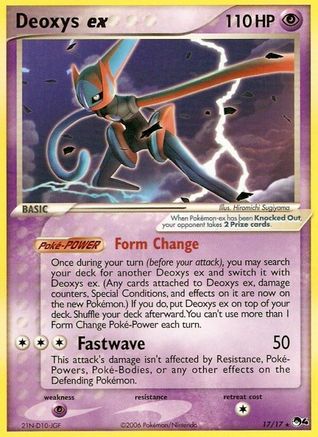 Deoxys ex (17/17) [POP Série 4] 