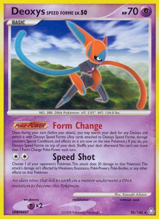 Deoxys Speed Forme/146 - [Legends Awakened]