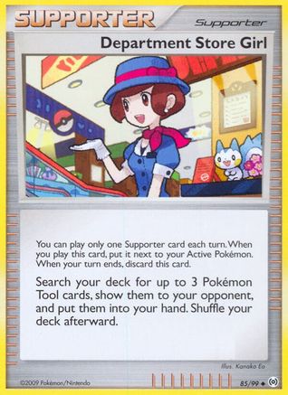 Fille du grand magasin (85/99) [Platine : Arceus] 