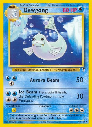 Dewgong (40/110) [Collection Légendaire] 