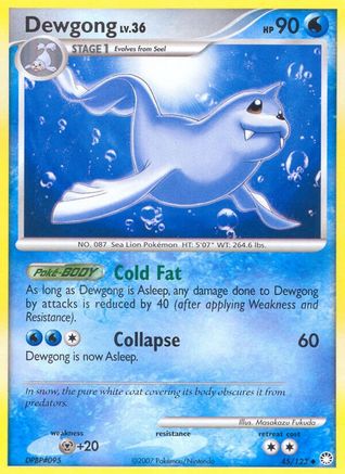 Dewgong 45/123 - [Mysterious Treasures]