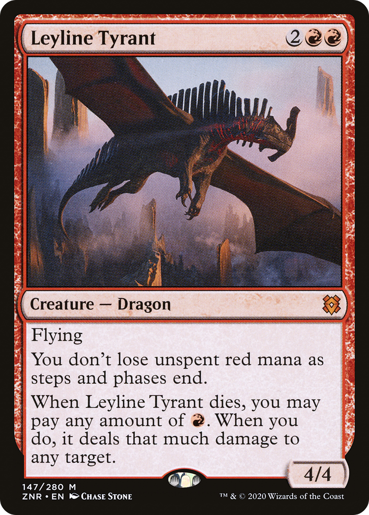 Leyline Tyrant (ZNR-147) - [Zendikar Rising] Foil