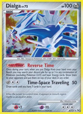 Dialga (5)/127 - [Platinum] Holofoil