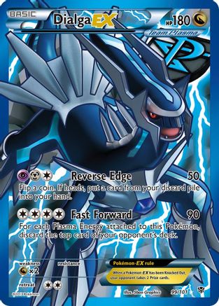 Dialga EX (99/101) [Noir et blanc : explosion de plasma] 