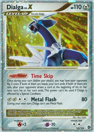 Dialga LV.X (105/106) [Diamant et Perle : Grandes Rencontres] 