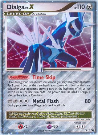 Dialga LV.X (DP17) [Diamant et Perle : Promos Black Star] 