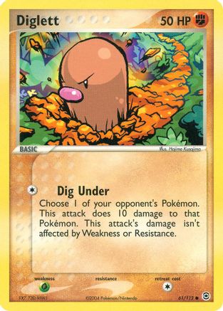 Diglett 61/112 - [FireRed & LeafGreen]