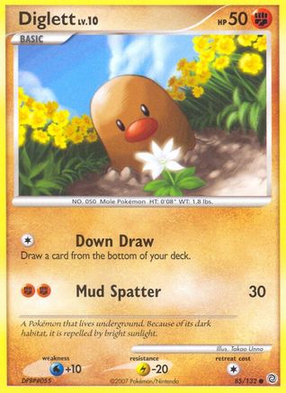 Diglett (85/132) [Diamant et perle : merveilles secrètes] 
