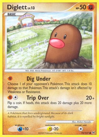 Diglett (72/127) [Platine : Ensemble de base] 