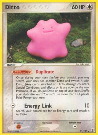 Ditto 35/113 - [Delta Species] Reverse Holofoil
