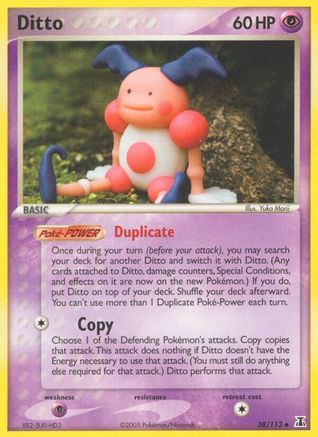 Ditto - 038/113 (Mr. Mime) 38/113 - [Delta Species]