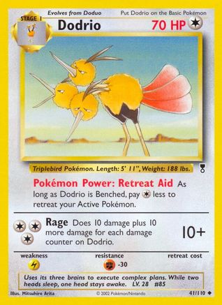 Dodrio (41/110) [Collection Légendaire] 