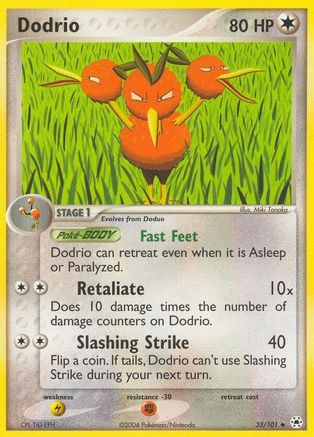 Dodrio (33/101) [EX : Légendes cachées] 