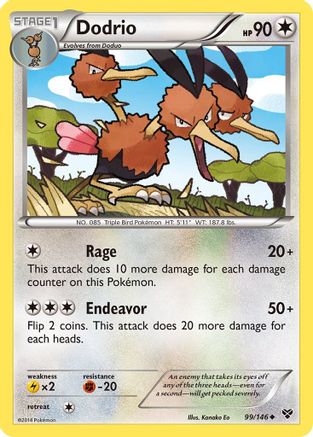 Dodrio (99/146) [XY: Base Set]