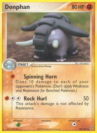 Donphan (30/107) [EX : Deoxys] 