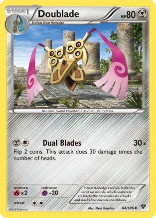 Doublade (84/146) [XY : Ensemble de base] 