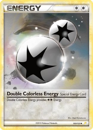 Double énergie incolore (103/123) [HeartGold &amp; SoulSilver : ensemble de base] 