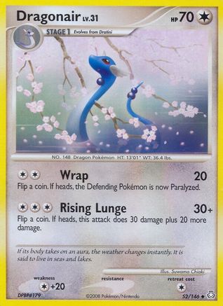 Dragonair (52/146) [Diamond &amp; Pearl : Légendes éveillées] 