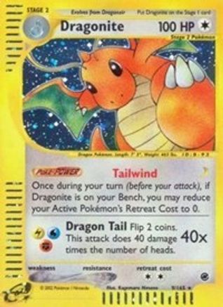 Dragonite (9/165) [Expédition : Ensemble de base] 