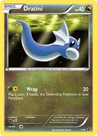 Dratini (1) 1/20 - [Dragon Vault] Holofoil