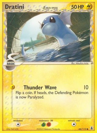 Dratini - 066/113 (Delta Species) 66/113 - [Delta Species] Reverse Holofoil