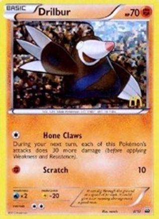 Drilbur - 8/12/12 - [McDonalds Promos 2012] Holofoil