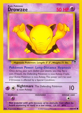 Drowzee (73/110) [Collection Légendaire] 