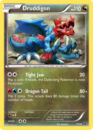Druddigon 17/20 - [Dragon Vault] Holofoil