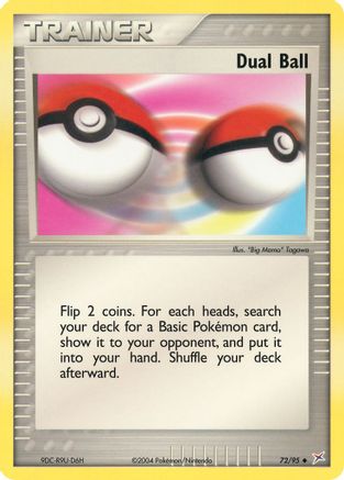 Double balle (72/95) [EX : Team Magma contre Team Aqua] 