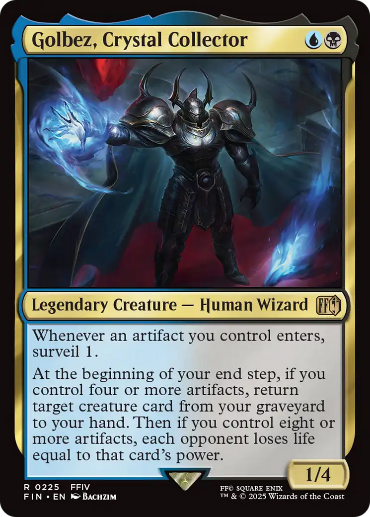 Golbez, Crystal Collector (FIN-225) - [FINAL FANTASY] Foil
