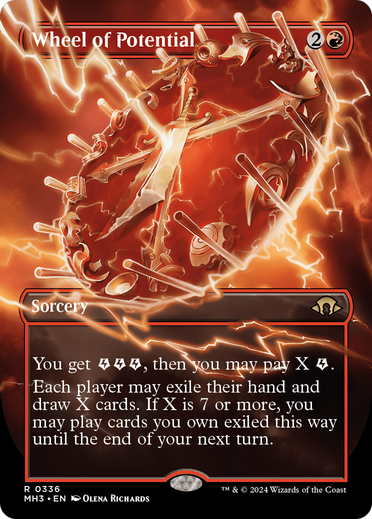 Wheel of Potential (MH3-336) - [Modern Horizons 3] (Borderless)