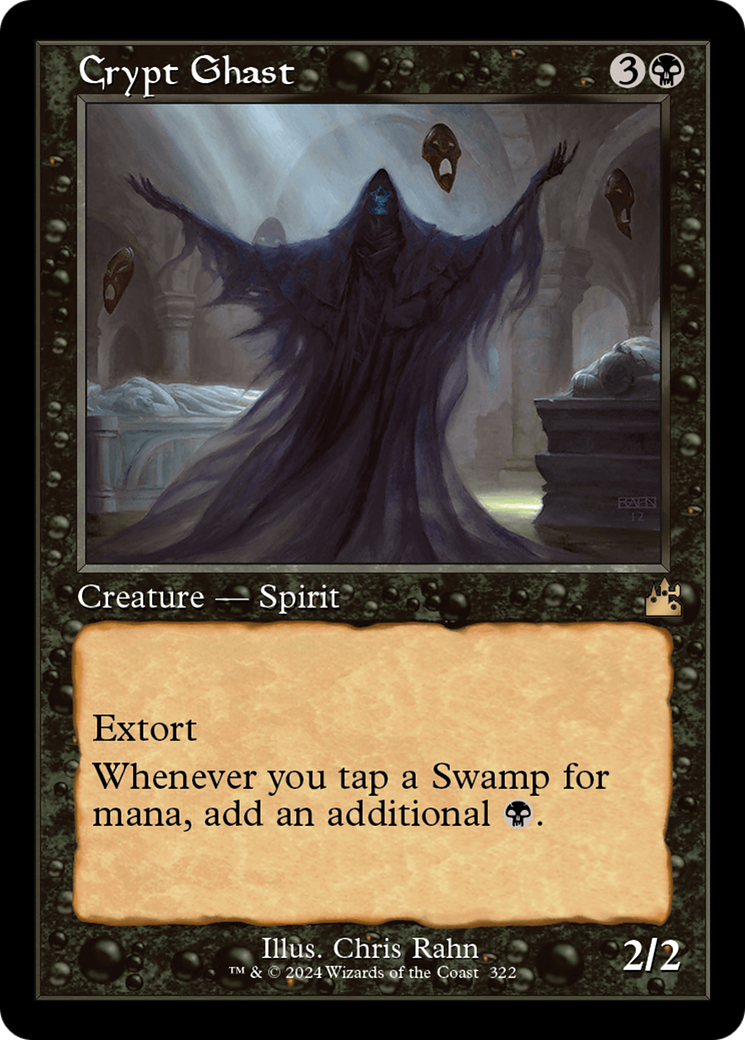 Crypt Ghast (RVR-322) - [Ravnica Remastered] Foil
