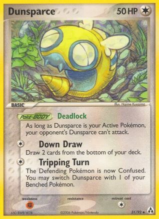 Dunsparce (31/92) [EX : Créateur de légendes] 