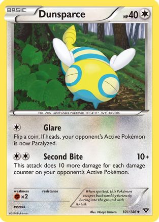 Dunsparce (101/146) [XY : Ensemble de base] 