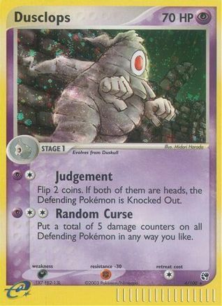 Dusclops 4/100 - [Sandstorm] Holofoil