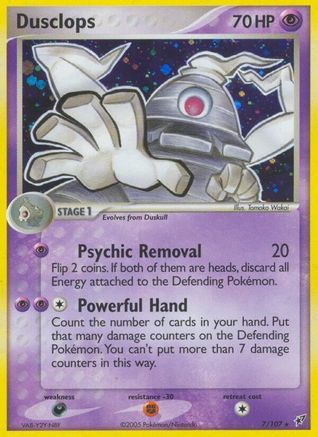 Dusclops/107 - [Deoxys] Reverse Holofoil