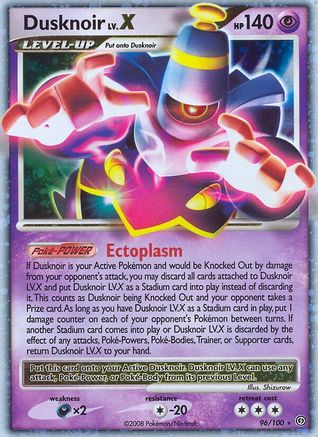 Dusknoir LV.X/100 - [Stormfront] Holofoil