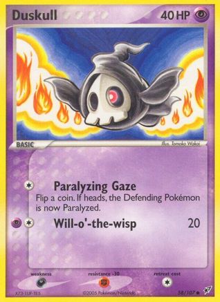 Duskull/107 - [Deoxys] Reverse Holofoil