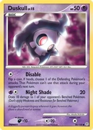 Duskull (80/130) [Diamant et perle : ensemble de base] 