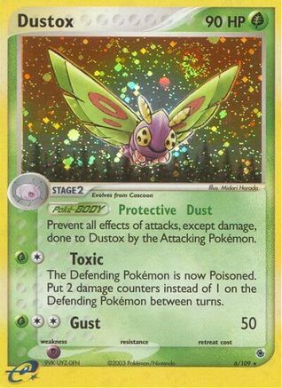 Dustox 6/109 - [Ruby and Sapphire] Holofoil