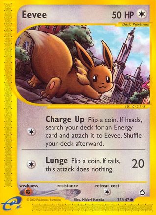 Eevee (75/147) [Aquapolis]