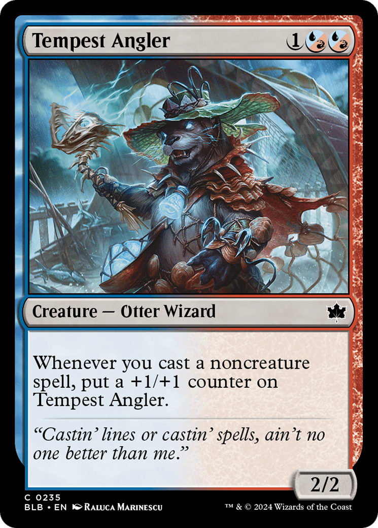 Tempest Angler (BLB-235) - [Bloomburrow] Foil