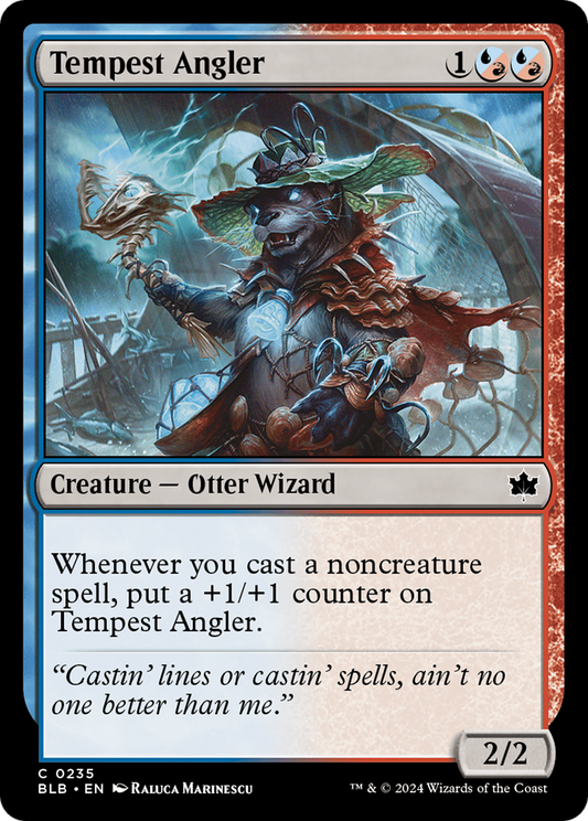 Tempest Angler (BLB-235) - [Bloomburrow] Foil