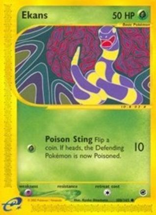 Ekans (108/165) [Expédition : Ensemble de base] 