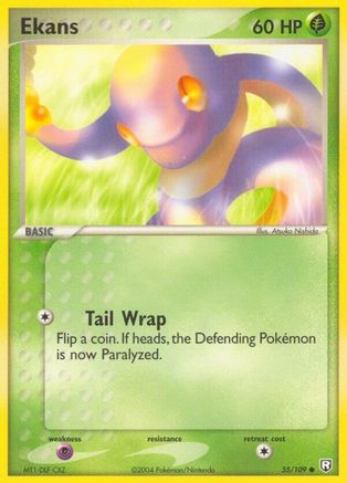 Ekans (55/109) [EX : retour de la Team Rocket] 