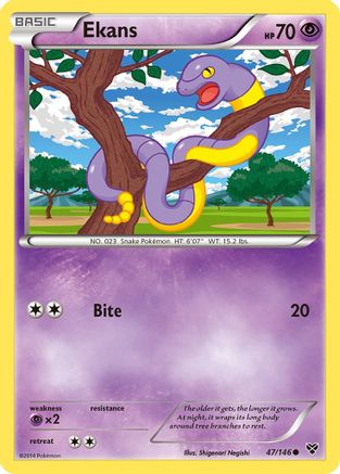 Ekans (47/146) [XY : Ensemble de base] 