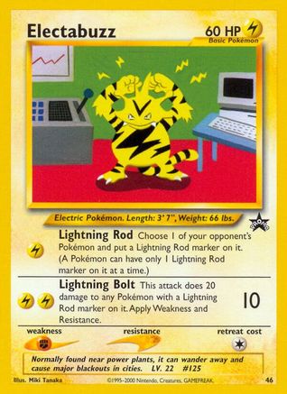 Electabuzz (46) [Wizards of the Coast: Black Star Promos] 