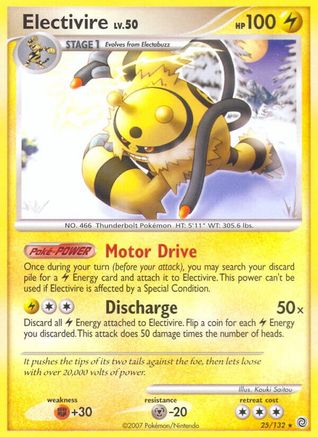 Electivire (25/132) [Diamant &amp; Perle : Merveilles Secrètes] 