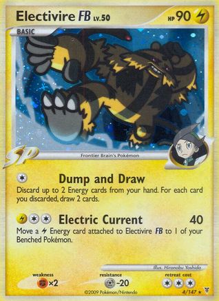 Electivire FB (4/147) [Platine : Vainqueurs Suprêmes] 